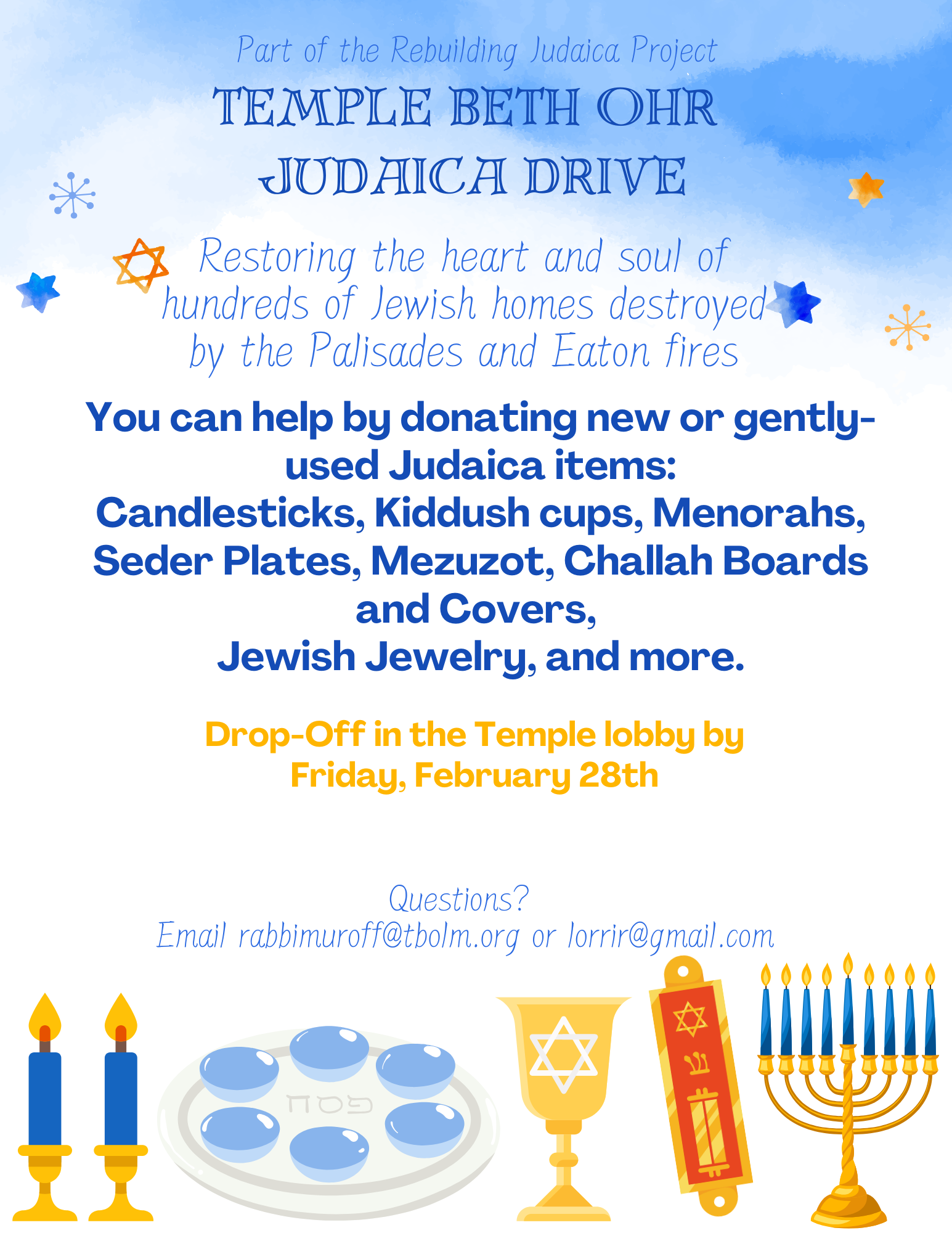 ICR Judaica Drive February 2025