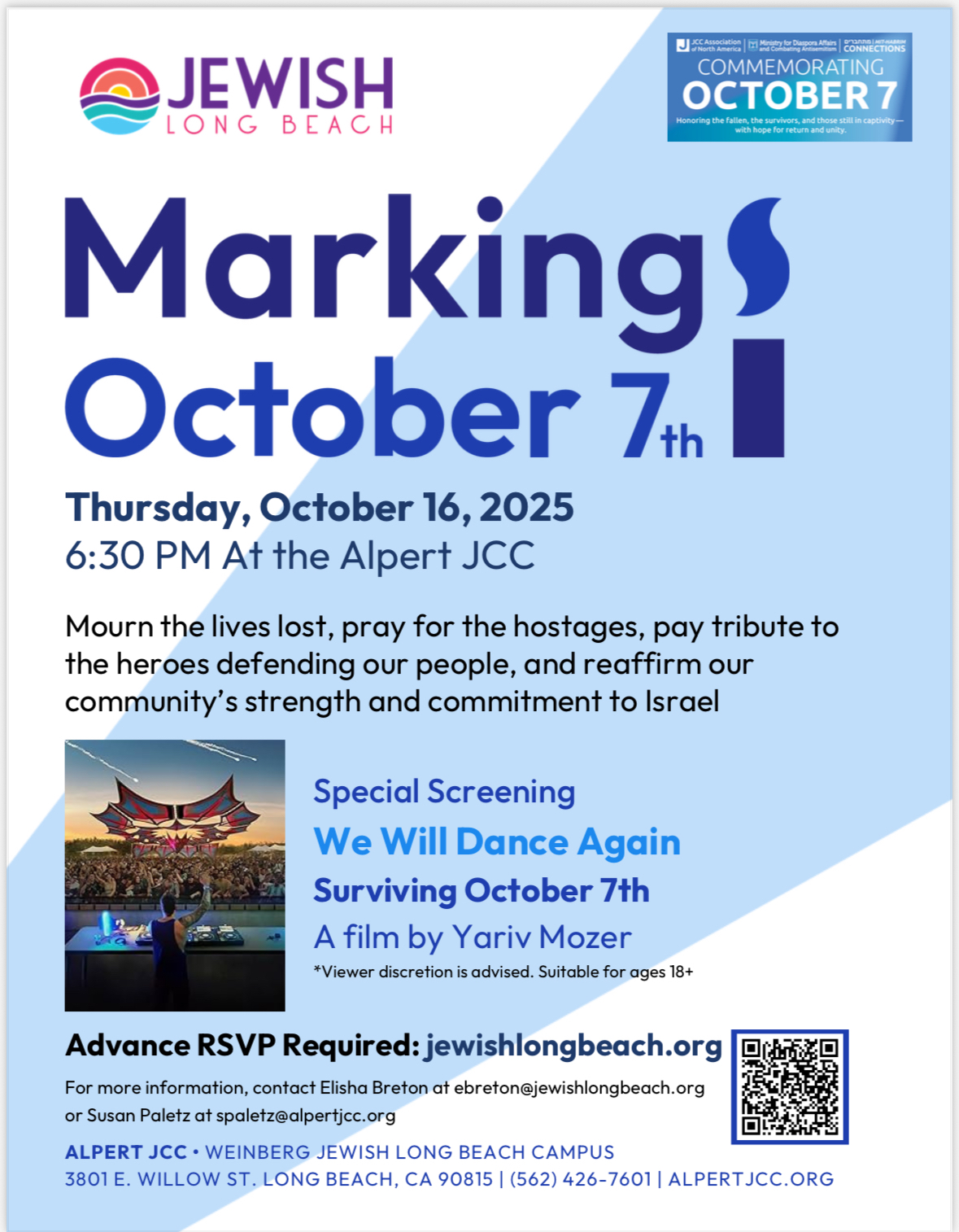 Jewish Long Beach Oct 7